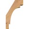 Ekena Millwork 3 1/2"W x 6"D x 10"H Merced Smooth Knee Brace, Western Red Cedar BRC04X06X10MRC00SWR - alternate 3